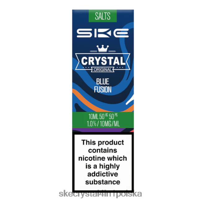 SKE sól krystaliczna - 10ml NFLR110 niebieska fuzja - Crystal Bar 610 Cena