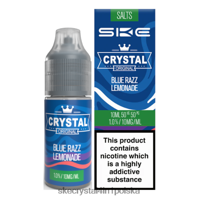 SKE sól krystaliczna - 10ml NFLR111 niebieska lemoniada razz - Ske Crystal Bar Polska