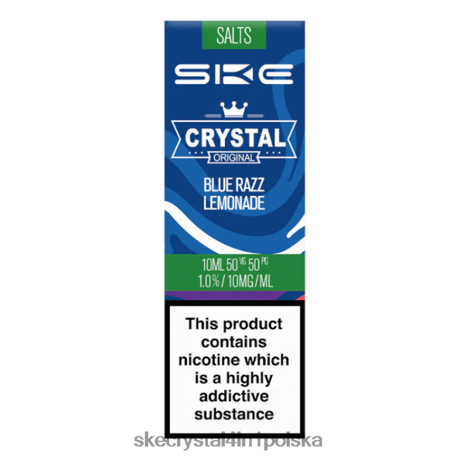 SKE sól krystaliczna - 10ml NFLR111 niebieska lemoniada razz - Ske Crystal Bar Polska