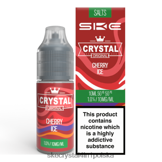 SKE sól krystaliczna - 10ml NFLR114 lód wiśniowy - Crystal Bar Polska
