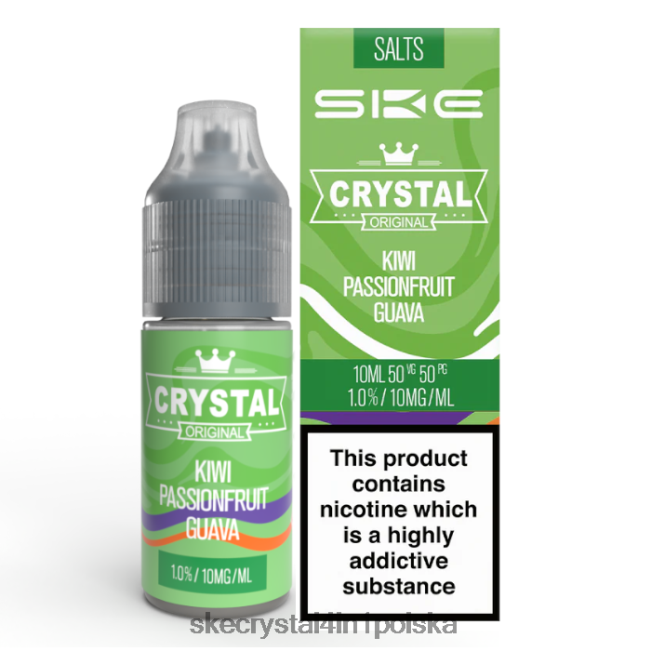 SKE sól krystaliczna - 10ml NFLR115 kiwi, marakuja, gujawa - Ske Vape Refills