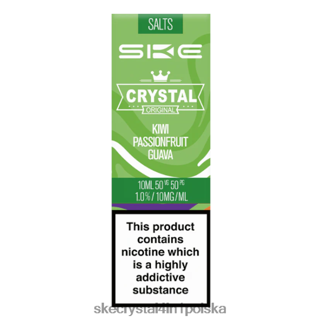 SKE sól krystaliczna - 10ml NFLR115 kiwi, marakuja, gujawa - Ske Vape Refills