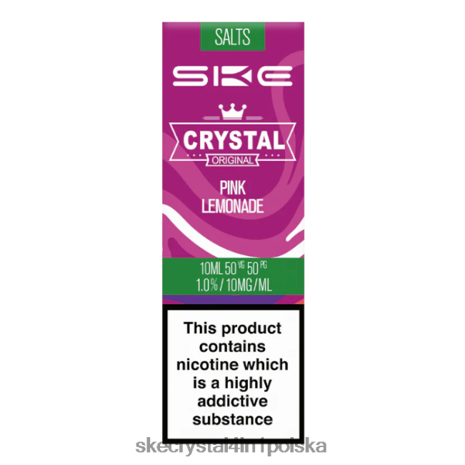 SKE sól krystaliczna - 10ml NFLR117 różowa lemoniada - Crystal Bar Cena