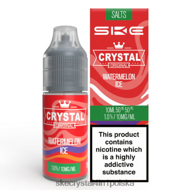 SKE sól krystaliczna - 10ml NFLR119 lód arbuzowy - Ske Vape Review
