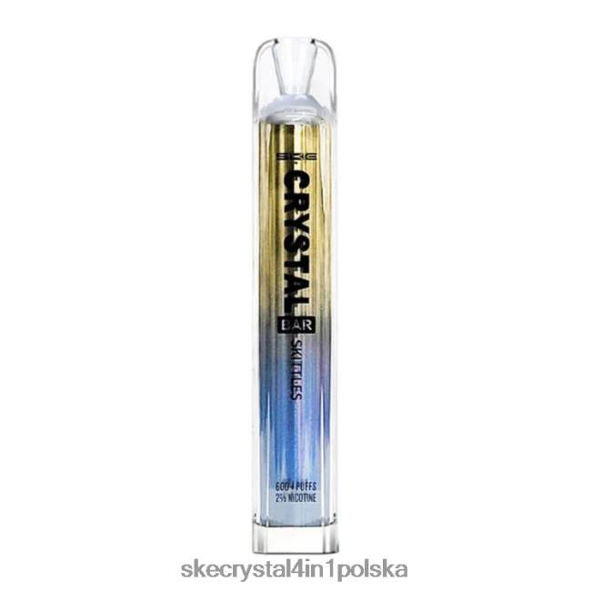 SKE Jednorazowy waporyzator z kryształową sztabką NFLR39 mieszanka owocowa (kręgle) - Ske Vape Review