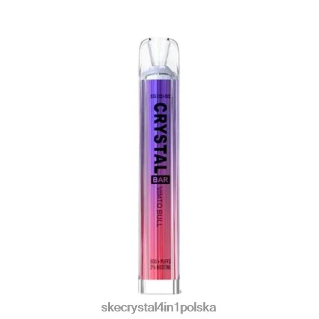 SKE Jednorazowy waporyzator z kryształową sztabką NFLR46 vimto bykowy lód - Ske Vape Buy