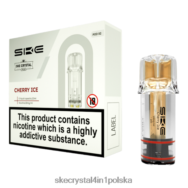 SKE kryształowe waporyzatory i strąki NFLR106 lód wiśniowy - Ske Vape Buy